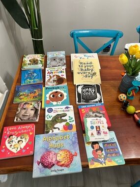 Lots of baby books